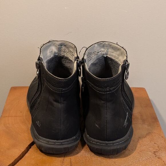JBU By Jambu Booties Black Vegan Leather Classic Style - Size 10 - Picture 4 of 8
